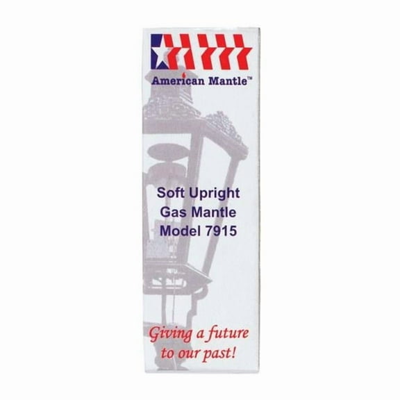 American Mantle 7915 Uprigh Gas Lantern Mantle