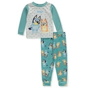 American Marketing Enterprises INC Boys Bluey and Bingo Ultra Soft Toddler Pajamas (2T)