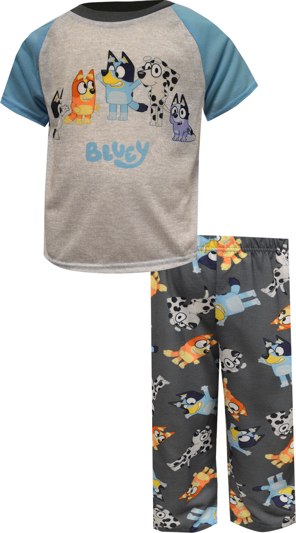 Grenouillère Pyjama Bluey Pour Fille - Polaire Douce, Capuche Avec Oreilles 3D, Taille 18 Mois à 8 Ans (Bleu)