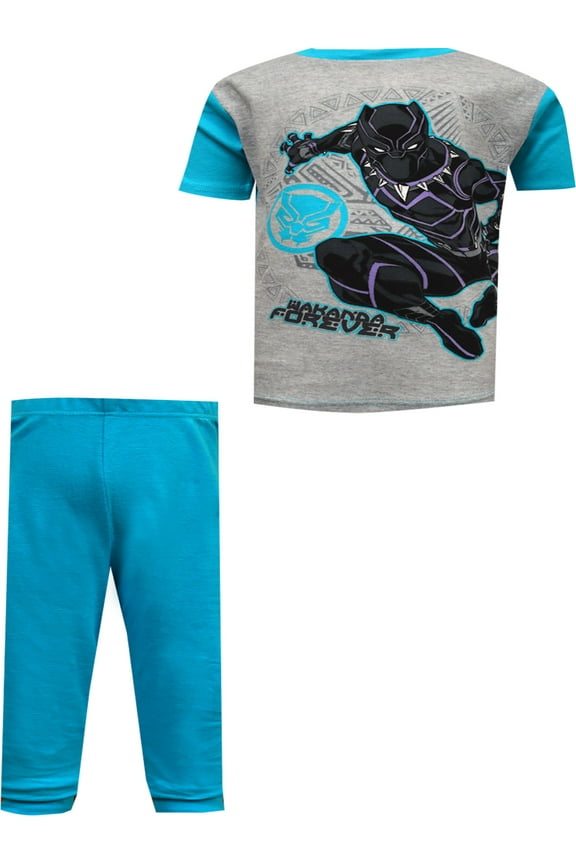 INC Boys Marvel Comics Black Panther Cotton Pajamas (8)