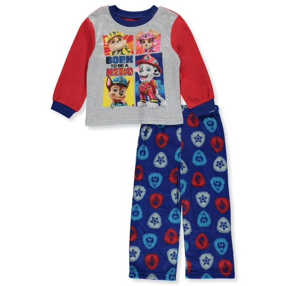 American Marketing Enterprises INC Boys Paw Patrol Born to be a Hero Fleece Toddler Pajamas (2T)