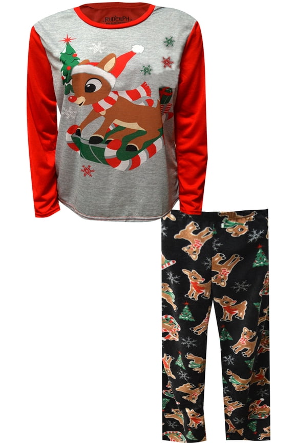 INC Boys Rudolph The Red-Nosed Reindeer Christmas Pajama (4)