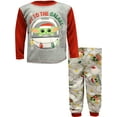 thumbnail image 1 of American Marketing Enterprises INC Boys Star Wars Mandalorian Joy to the Galaxy Toddler Pajama (2T), 1 of 2
