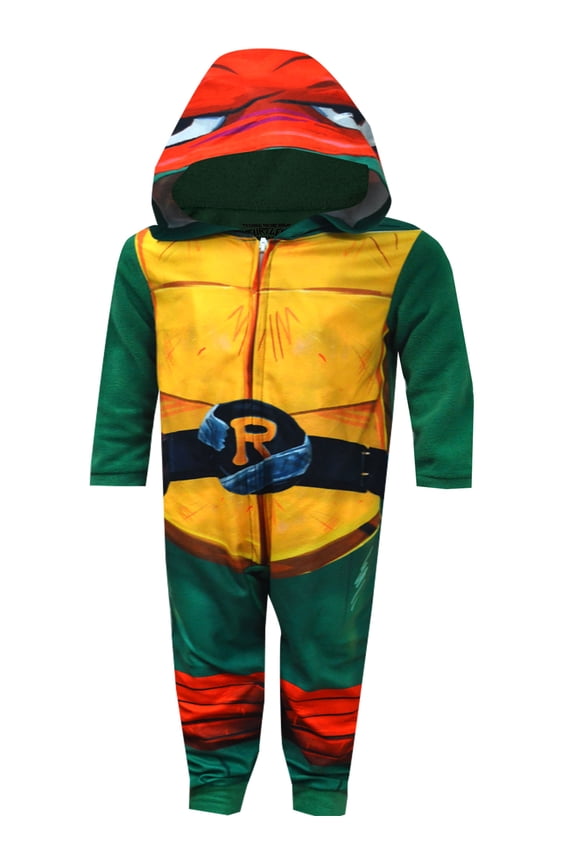 INC Boys Teenage Mutant Ninja Turtle Raphael Blanket Sleeper Pajama (8)