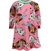 AMERICAN MARKETING ENTERPRISES INC Girls Gabby's Dollhouse Flannel Traditional Toddler Nightgown (3T)