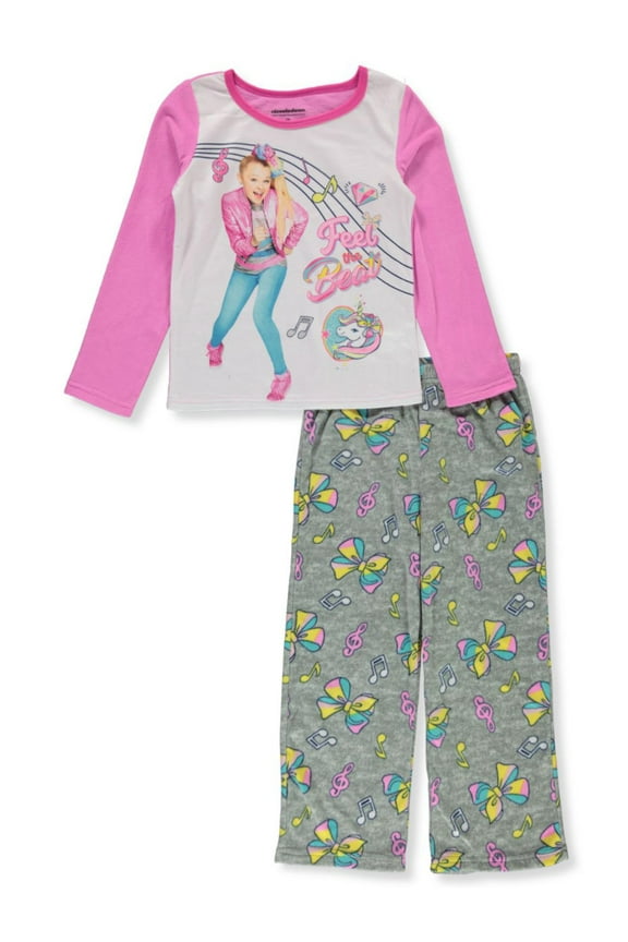American Marketing Enterprises INC Girls JoJo Siwa Feel the Beat Cozy Fleece Pajama (10)