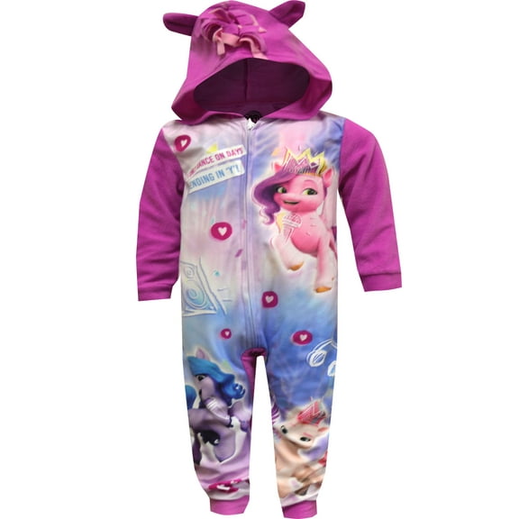 American Marketing Enterprises INC Girls My Little Pony Dancing Days Hooded One Piece Blanket Sleeper (8)
