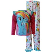 American Marketing Enterprises INC Girls My Little Pony Rainbow Dash Starry Toddler Pajamas (2T)