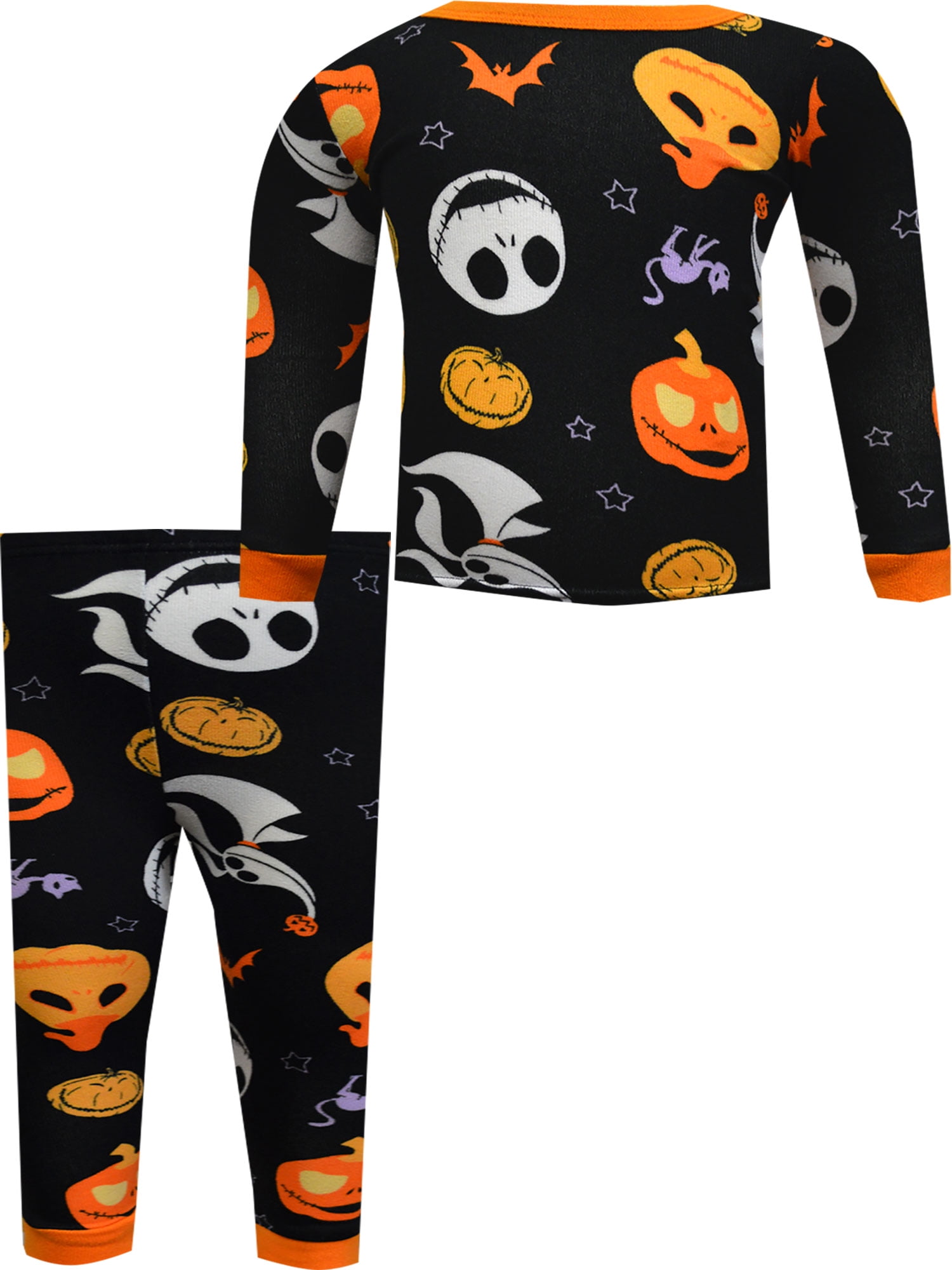 American Marketing Enterprises INC Girls Nightmare Before Christmas Jack Halloween Icons Toddler Pajama (3T)