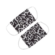 AMP womens American Mask Project Set of 2 Cloth Face Mask, O/S, Black
