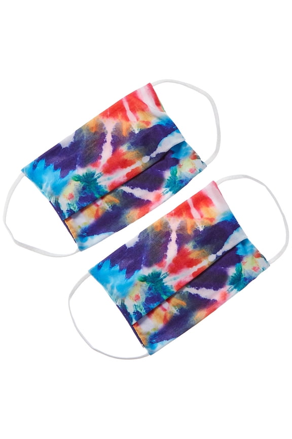 womens American Mask Project Set of 2 Cloth Face Mask, O/S, Blue
