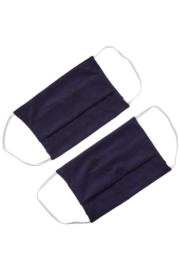 womens American Mask Project Set of 2 Cloth Face Mask, O/S, Blue