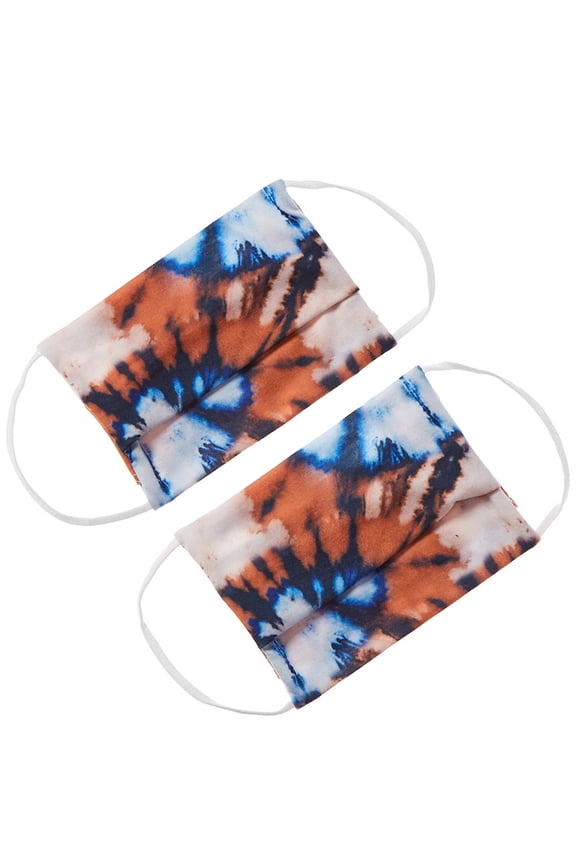 American Mask Project Set of 2 Cloth Face Mask, O/S, Brown