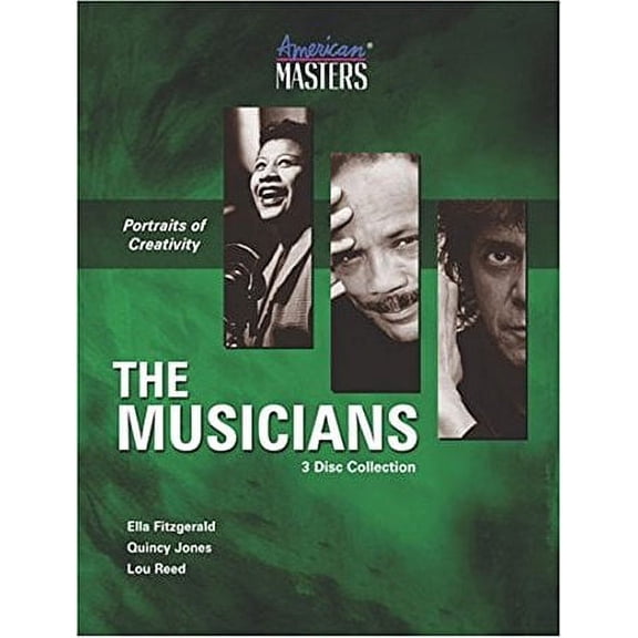 American Masters - The Musicians (Ella Fitzgerald / Quincy Jones / Lou Reed) DVD