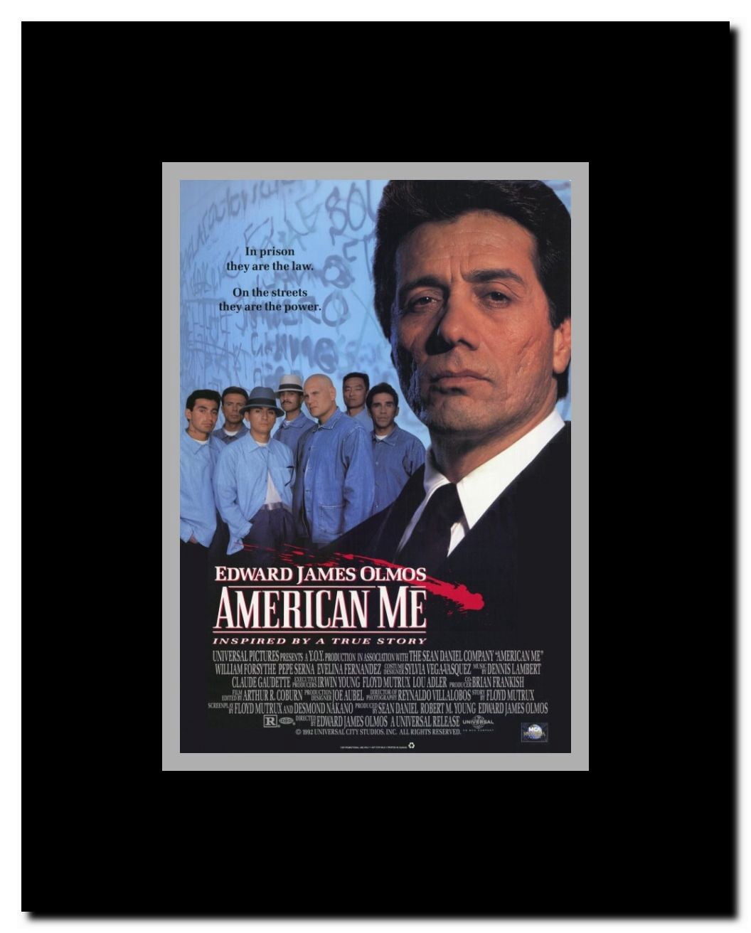 American Me Framed Movie Poster