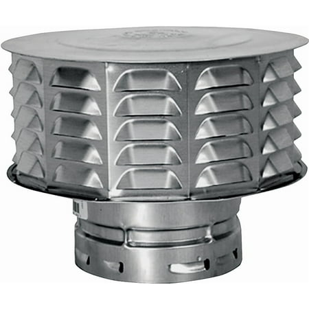 American Metal 3ECW 3 In. Vent Cap - 2 Wall