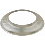 AmeriVent 6ESC Fixed Storm Collar, 6 in Vent Hole, Galvanized Steel