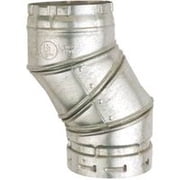 American Metal Elbow Gas Vent 90 Dgr 2Wal 3In 3EAL