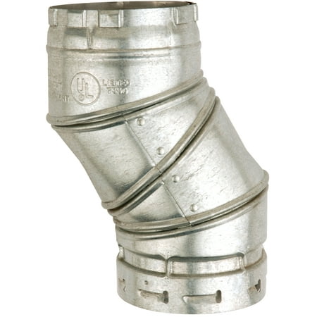 American Metal Elbow Gas Vent 90 Dgr 2Wal 3In 3EAL