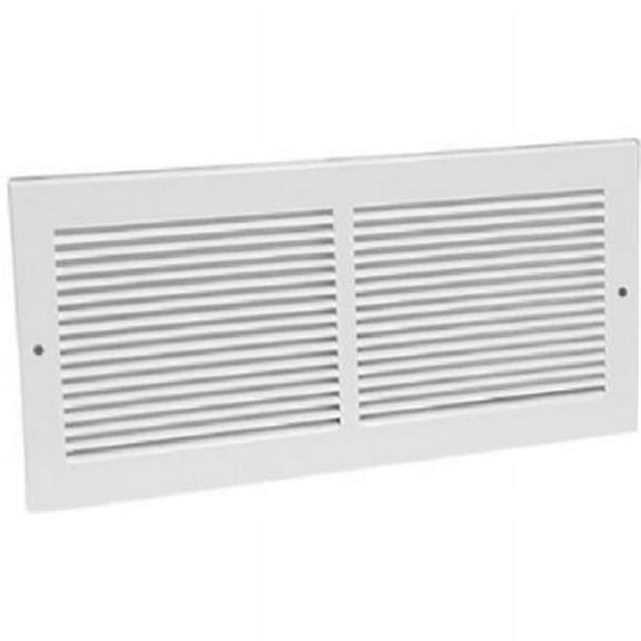 American Metal Products 372W10X6 White Return Air Grille- 10 x 6 in