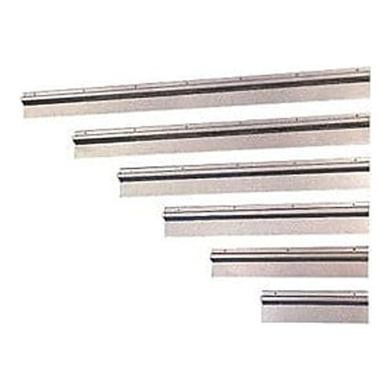 36-Inch Silver Stainless Steel Slide Ticket Rack