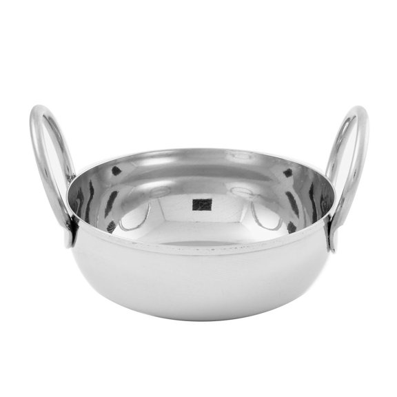 American Metalcraft BD35 S/S 4" Round Balti Dish