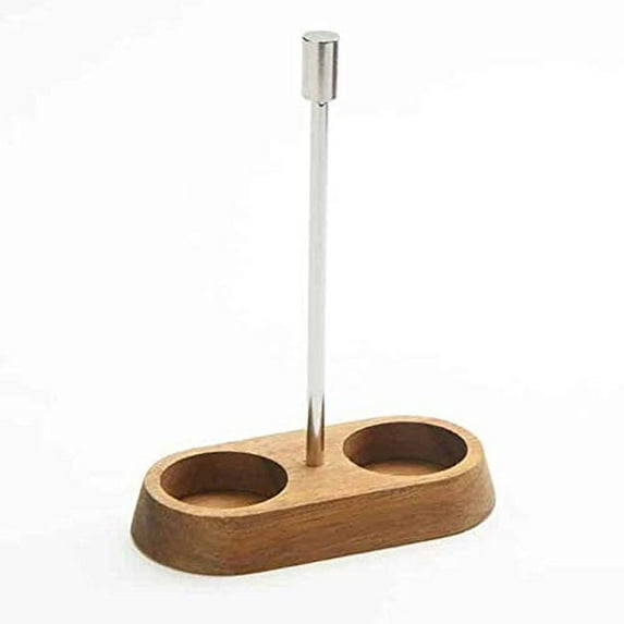 American Metalcraft CADDYW Salt & Pepper Caddy, Wood, Acacia