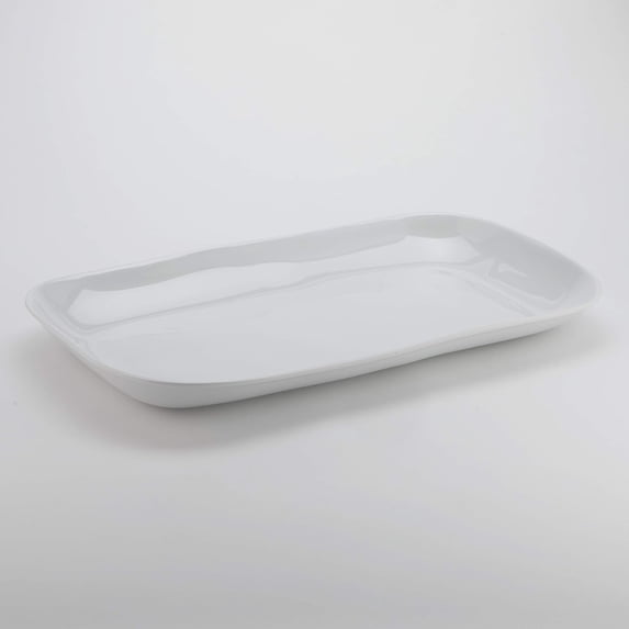 American Metalcraft CPL21CL Melamine Serving Platter, Cloud, Crave Collection, 21-Inches