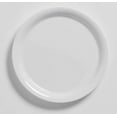 thumbnail image 1 of American Metalcraft DPN7WH Melamine Narrow Rim Plate, White, 7", 1 of 1