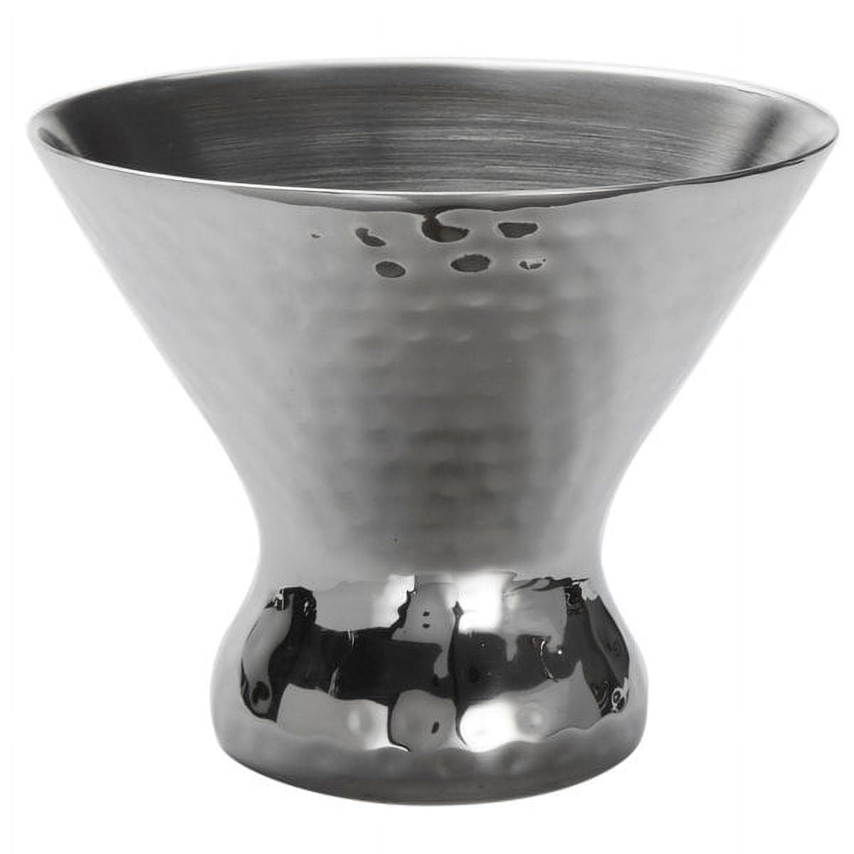 American Metalcraft DWCH7 Hammered Finish 7 Ounce Martini Glass