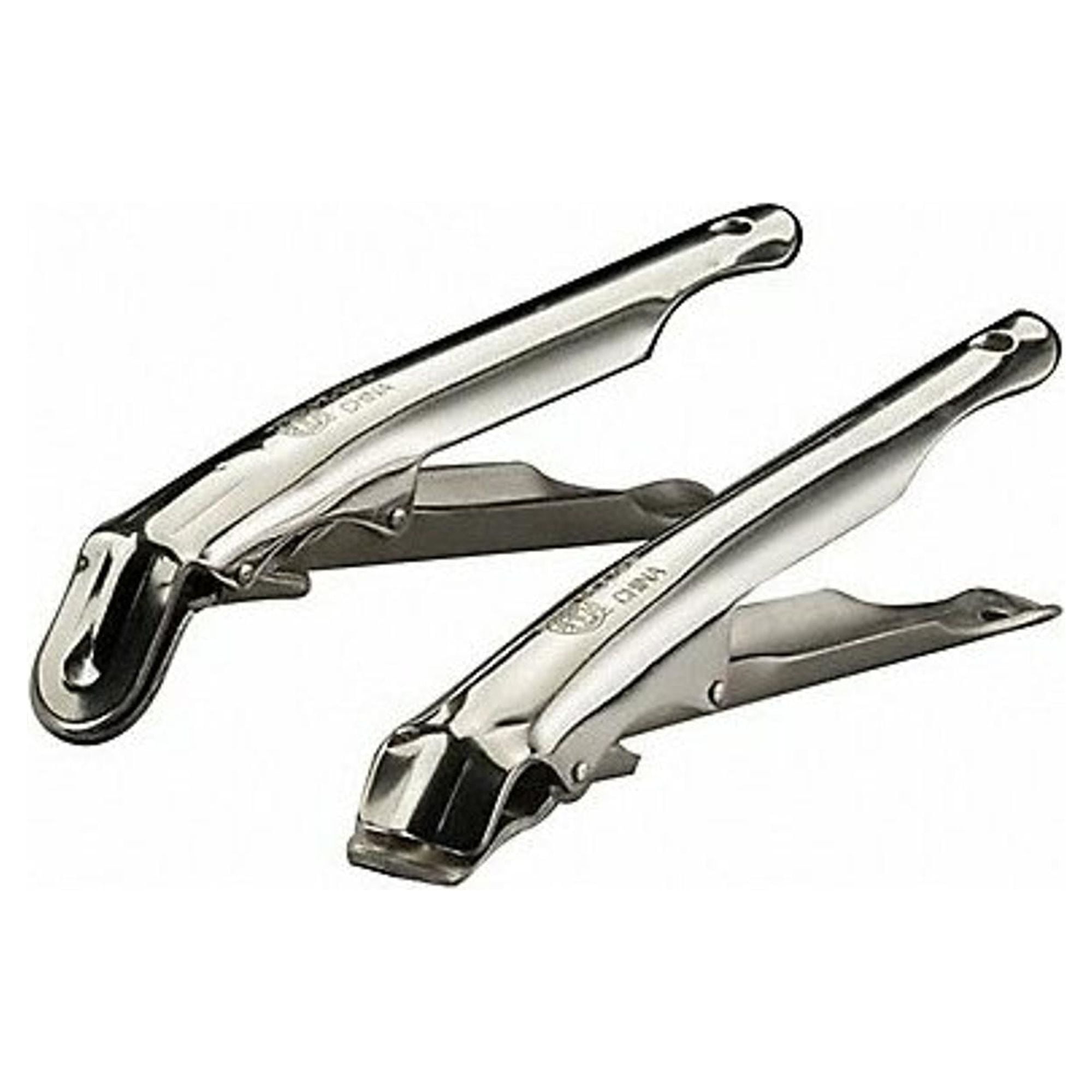 Heavy Duty Silver Nickel-Plated Pizza Pan Grippers