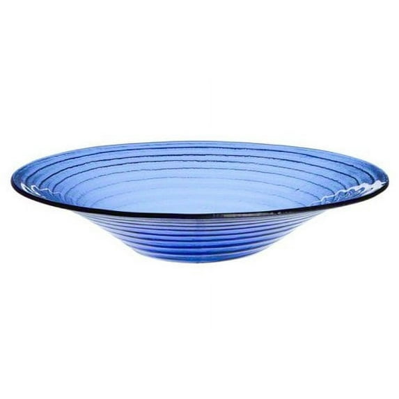 American Metalcraft GBB15 15" Glacier Blue Glass Bowl