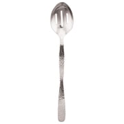 American Metalcraft HM12SL S/S 12 In Slotted Spoon w/ Hammered Handle