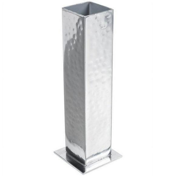 American Metalcraft HMBV1 1 3/4" x 5 1/4" Hammered Stainless Steel Bud Vase