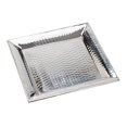 thumbnail image 1 of American Metalcraft HMSQ12 Serving Tray, Hammered, Square, Stainless Steel, 1" Height, 12" Width, 12" Length, 1 of 1