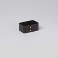 thumbnail image 1 of American Metalcraft PWBS4 Poplar Wood Sugar Packet Holder, Black, 4-Inches, 1 of 2