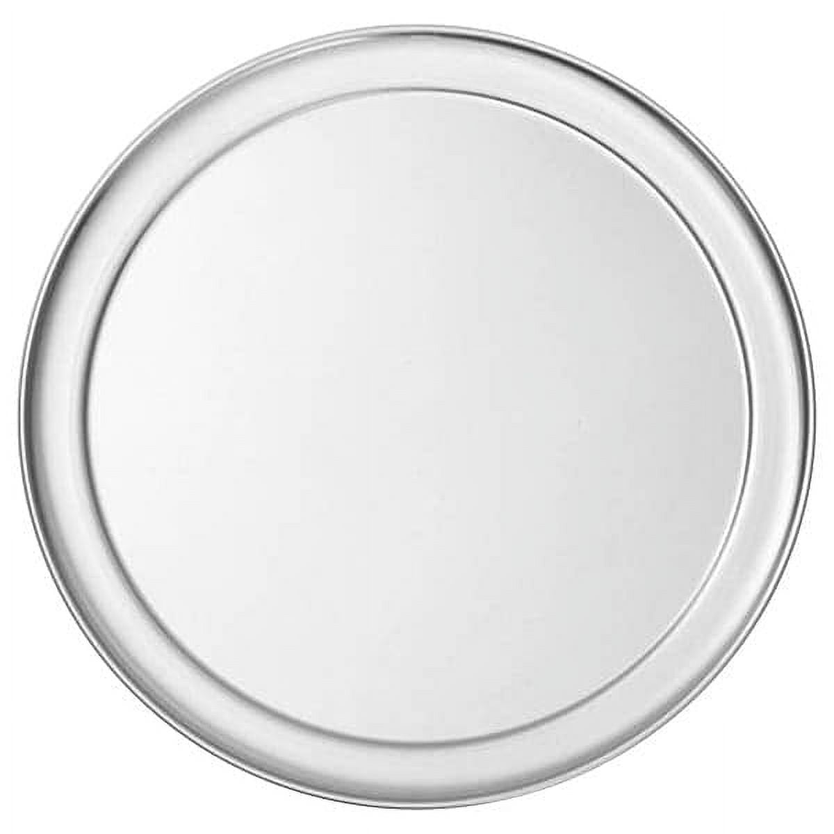 18-Inch Silver Aluminum Round Pizza Pan