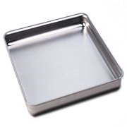 American Metalcraft SQ1220 Square Deep Dish Pan, Aluminum, 2 H, 12 W, 12 L