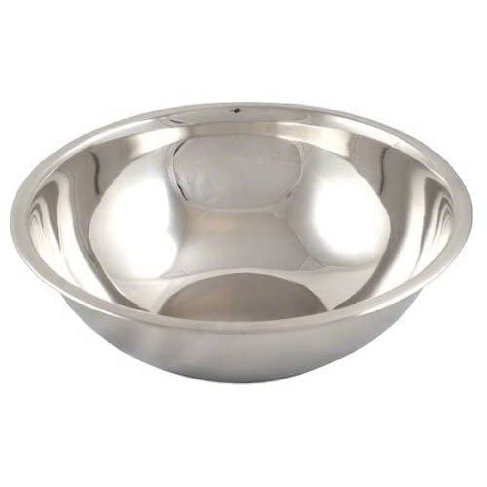American Metalcraft 10.5" Silver Stainless Steel Mixing Bowl, 4-Quart