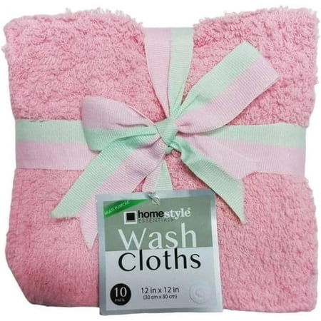 VeZee's Home Style 100% Cotton Extra Soft, Highly Absorbent Wash Cloths: Assorted :480 CT