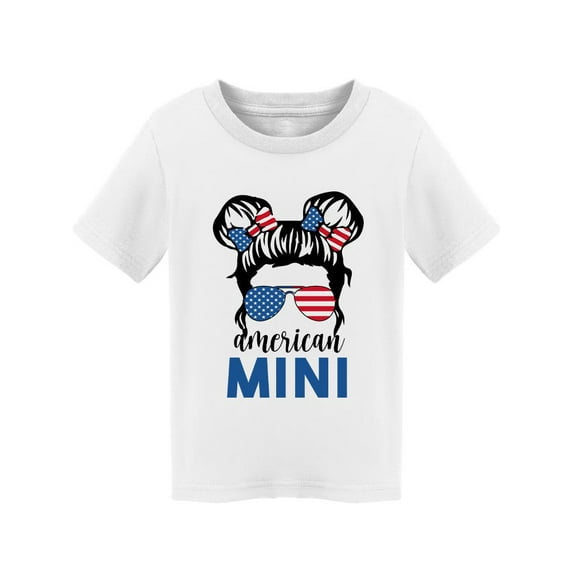 American Mini T-Shirt Toddler -Smartprints Designs, 2 Toddler