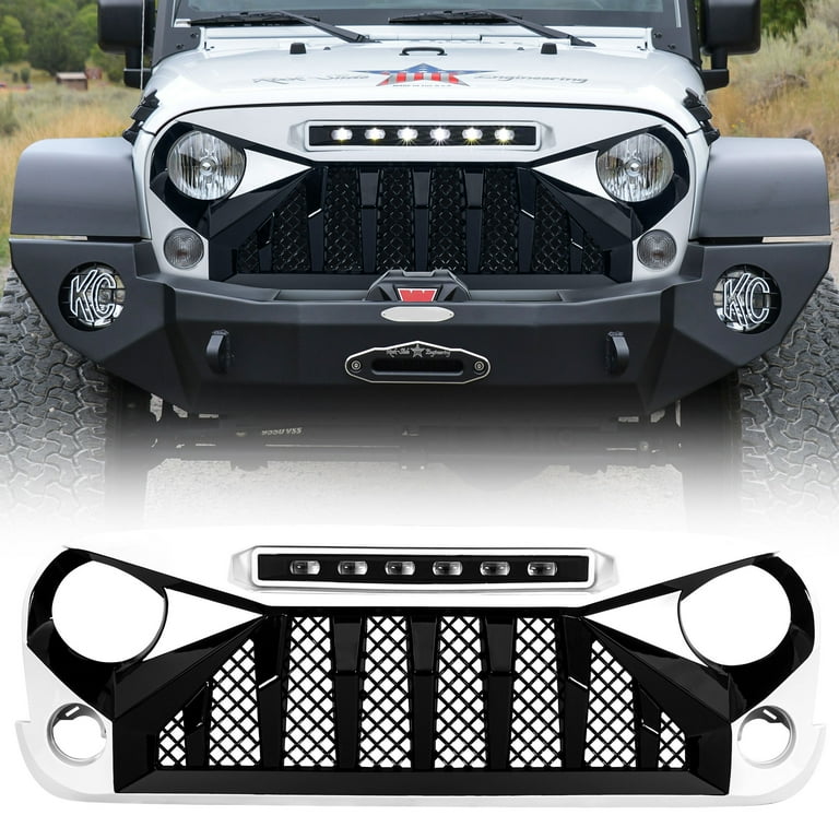 American Modified Front Gladiator Grille for 07-18 Jeep Wrangler 