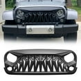 thumbnail image 1 of American Modified Shark Grille for 2007 to 2018 Jeep Models, Matte Black, 1 of 11