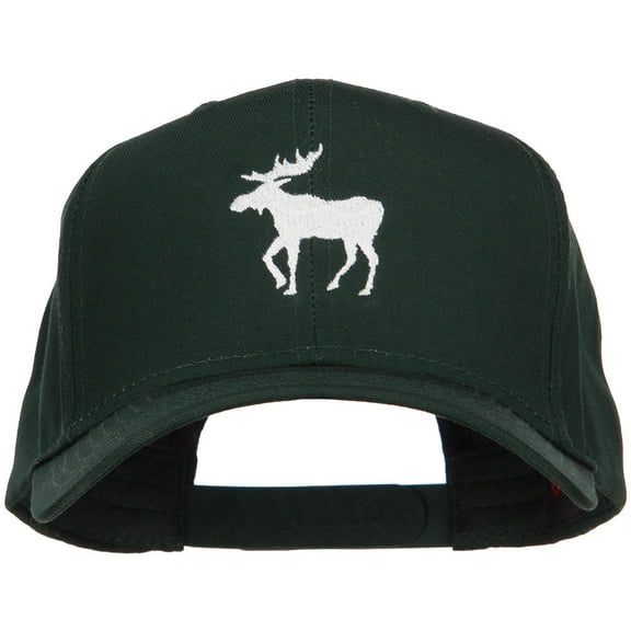 American Moose Embroidered Twill Cap - Dk Green OSFM