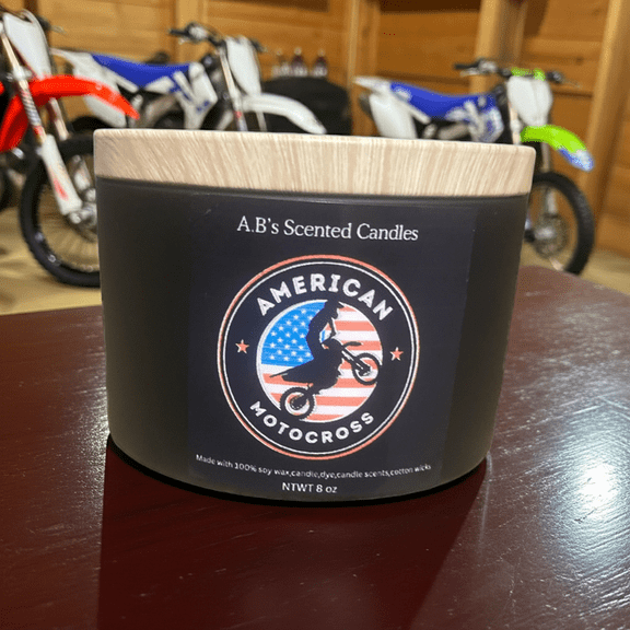 American Motor Cross Scented Candle