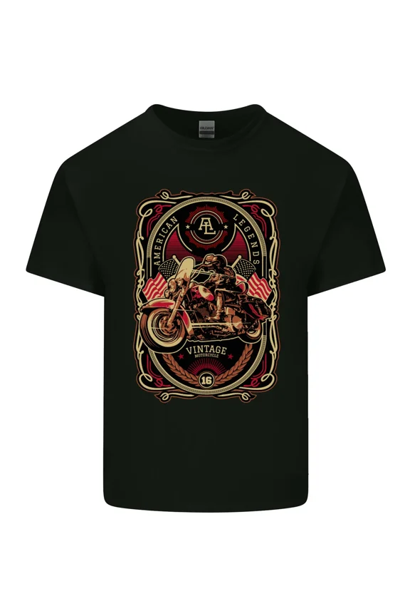 American Motorcycle Funny Biker Rider Chopper Unisex T-Shirt Y3619, Up to Size 5XL