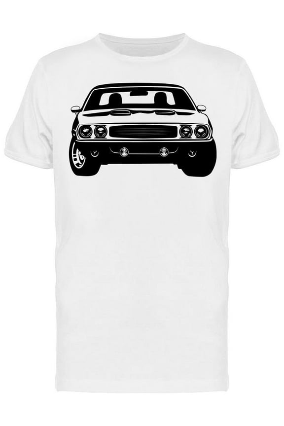 American Muscle Car Front View T-Shirt Men -Image by Shutterstock, Male Large