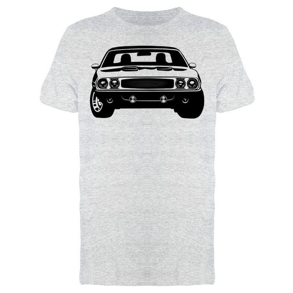 American Muscle Car Front View T-Shirt Men -Image by Shutterstock, Male XX-Large