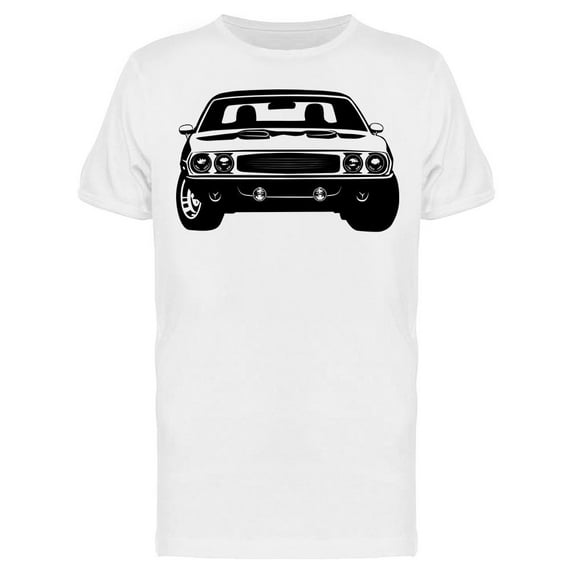 American Muscle Car Front View T-Shirt Men -Image by Shutterstock, Male x-Large