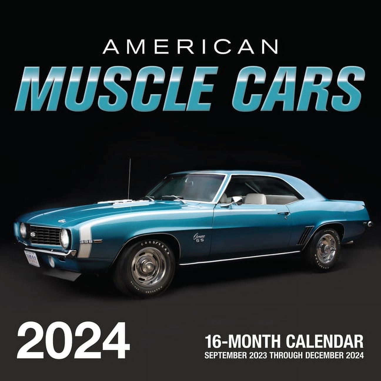 American Muscle Cars 2024 : 16-Month Calendar: September 2023 to December  2024 (Calendar) - Walmart.com